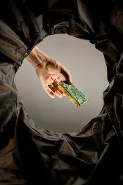 Discarded sponge Stock Photos