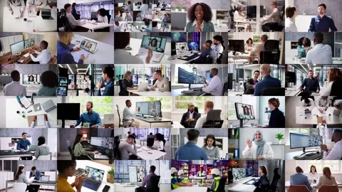 Disciplinary Meeting Or Interview Fail Stock Footage 283689040