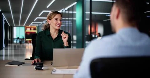 Disciplinary Meeting Or Interview Fail Foto stock