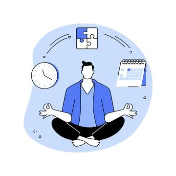 Discipline abstract concept vector illustration. Stock Illustration