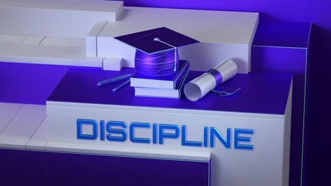 DISCIPLINE Video stock 267614994