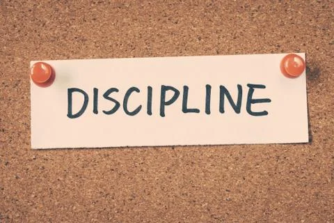 Discipline 스톡 사진