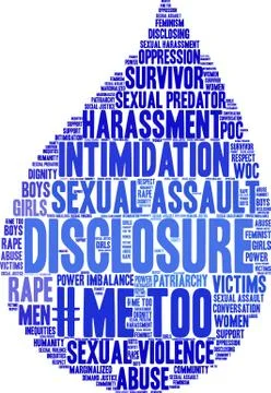 Disclosure Word Cloud Illustrazione stock