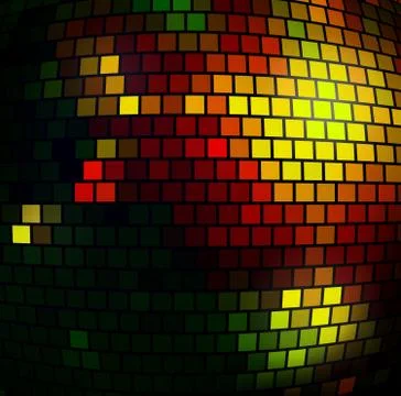 Disco background Stock Illustration