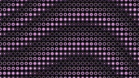Disco background with lots of dots and pattern. Design. Wavy lines of changing Illustrazione stock