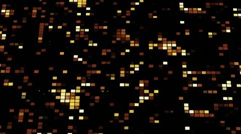 Disco background with shimmering squares on black background. Motion. Surface Stock Illustration