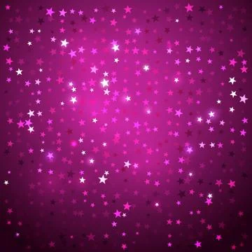 Disco background with stars Stock Illustration