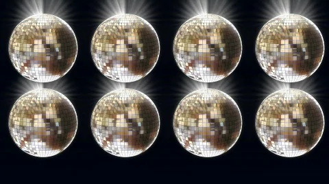 Disco ball 02 Stock Footage 732692