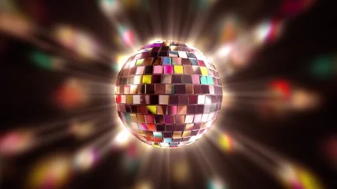 Disco ball 09 Stock Footage 211684188