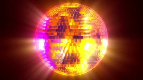 Disco ball animation Video stock 78998796