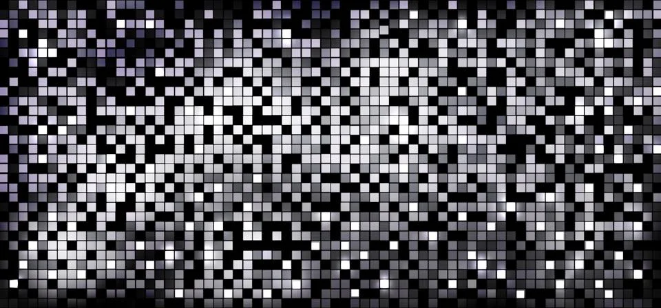 Disco ball background with sequin texture Stock Illustration
