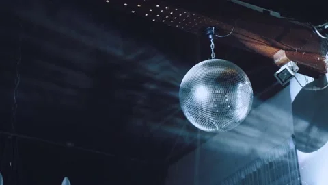 Disco ball at the event Stock Footage 197530407