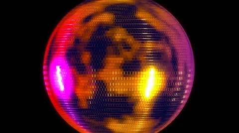 Disco Ball Stock Footage 12130359