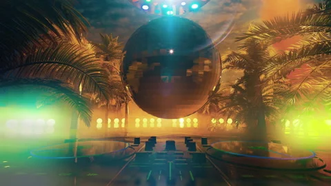 Disco Ball Stock Footage 259846460