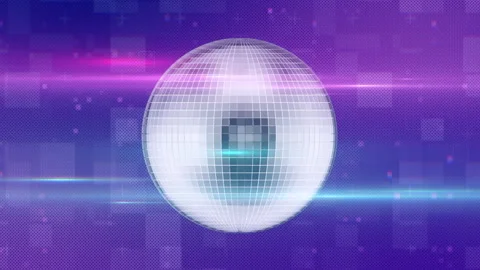 Disco Ball Stock Footage 259847084