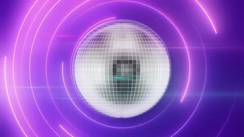 Disco Ball Stock Footage 259848083