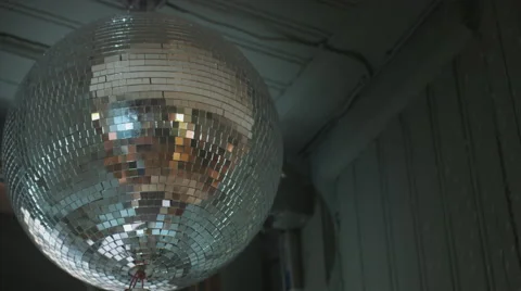 Disco ball hanging Stock Footage 68948492
