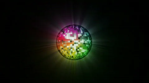 Disco ball HD 스톡 동영상 549049
