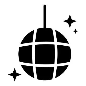 Disco ball icon Stock Illustration