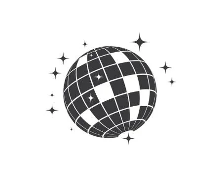 Disco ball icon vector illustration design Stock Illustration