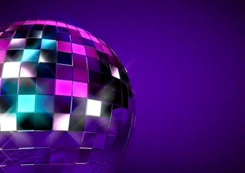 Disco ball Illustrazione stock