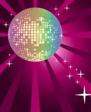 Disco Ball Stock Illustration