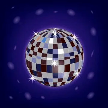 Disco ball Stock Illustration