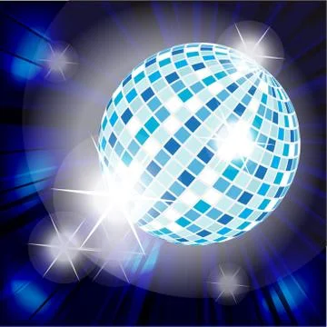 Disco ball Illustrazione stock