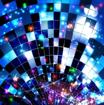 Disco ball Stock Illustration