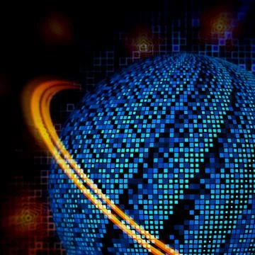 Disco ball Stock Illustration