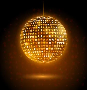 Disco ball Stock Illustration