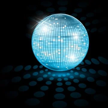 Disco ball Illustrazione stock