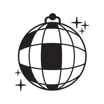 Disco Ball 스톡 일러스트