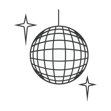 Disco Ball 스톡 일러스트