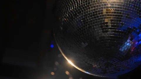 Disco Ball Lens Flare Stock Footage