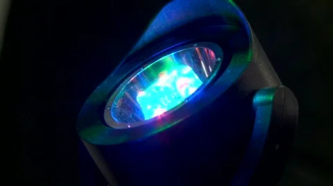 Disco Ball Light Stock Footage