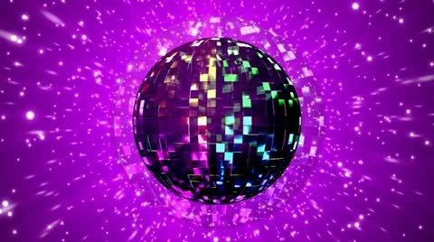 Disco ball light Stock Footage 20612090