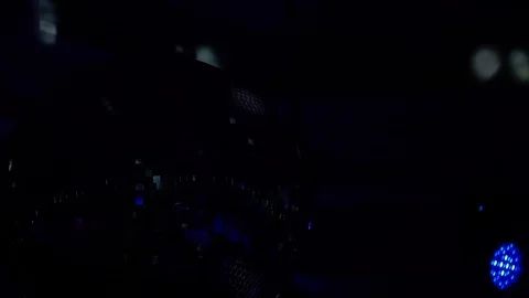 Disco ball light Stock Footage 91892388