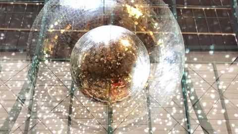 Disco Ball Lights Background Stock Footage 105751119