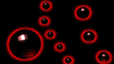 Disco ball line Stock Footage 99444452