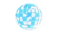 Disco ball, loop, Alpha matte HD Footage