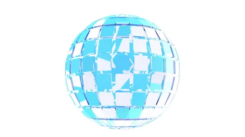 Disco ball, loop, Alpha matte Video stock 37770986