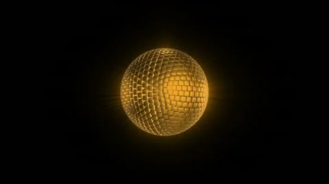 Disco ball. looped Video stock 68847128