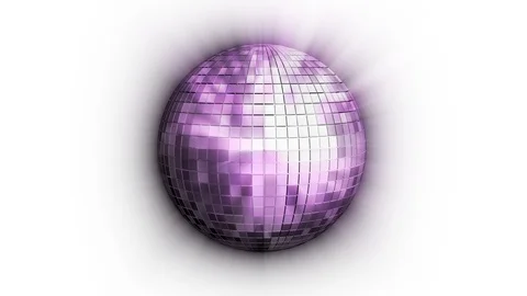 Disco Ball. Looped Video stock 90844536
