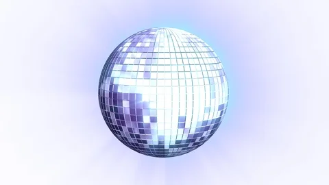 Disco Ball. Looped Stock Footage 90845934
