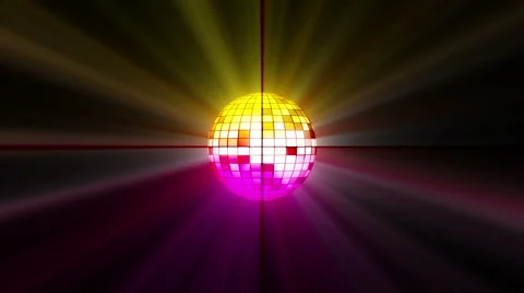 Disco ball minimal animation Stock-Footage 61469604