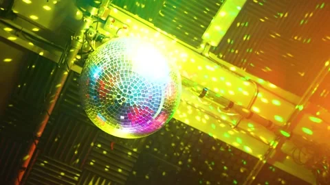 Disco Ball Video Color Party Lights for Room 