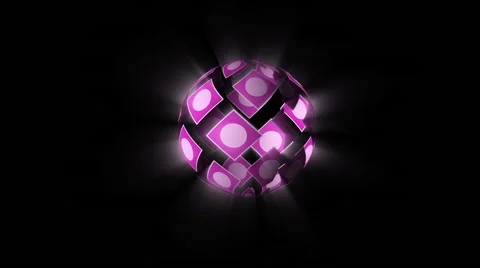 Disco ball mivie Video stock 66463956