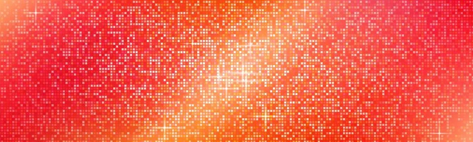Disco ball mosaic pattern Stock Illustration