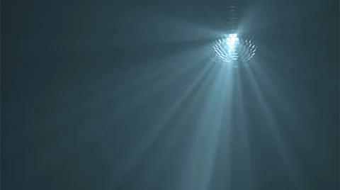 Disco ball with reflected moving rays Stock Footage 37099784